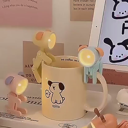 Mini LED Desk Lamp – Cute Deer-Shaped Night Light